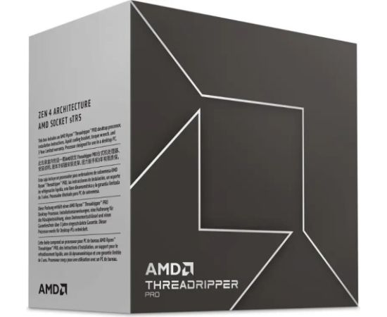 Procesor AMD Threadripper PRO 7965WX  (24C/48T) 4.2 GHz (5.3 GHz Turbo) Socket sTR5 TDP 350W tray