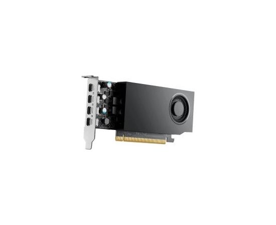 Pny Technologies PNY NVIDIA A1000 8GB GDDR6 128-bit, Low Profile, PCIe 4.0 x8, Single slot, 4 x Mini DisplayPort 1.4a, 50W, LP bracket, 4 x mDP to DP adapter, retial