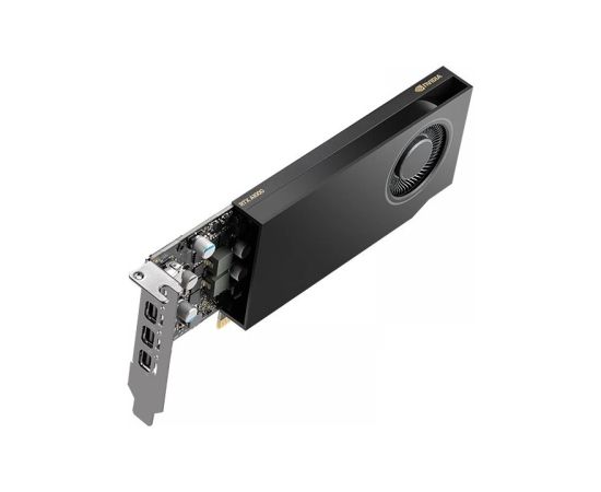 Pny Technologies PNY NVIDIA A1000 8GB GDDR6 128-bit, Low Profile, PCIe 4.0 x8, Single slot, 4 x Mini DisplayPort 1.4a, 50W, LP bracket, 4 x mDP to DP adapter, retial