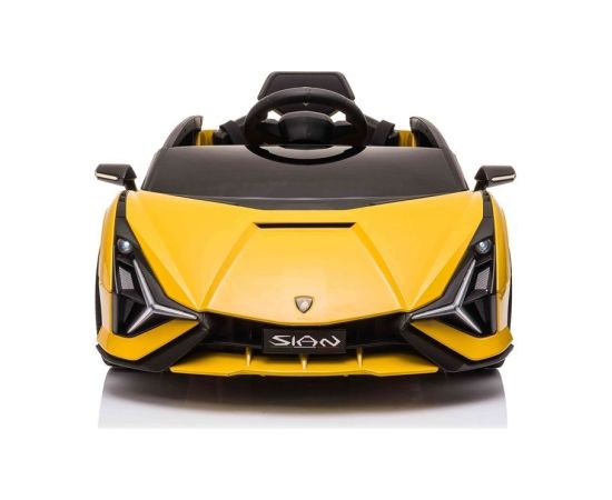 Lean Cars Electric Ride On Car Lamborghini Sian Yellow