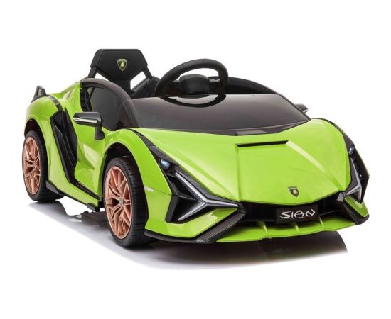 Lean Cars Electric Ride On Car Lamborghini Sian Green