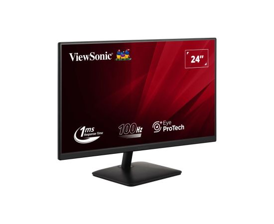 LCD Monitor VIEWSONIC VA2408-MHDB 23.8" Panel IPS 1920x1080 16:9 100Hz Matte 1 ms Speakers Tilt Colour Black VA2408-MHDB