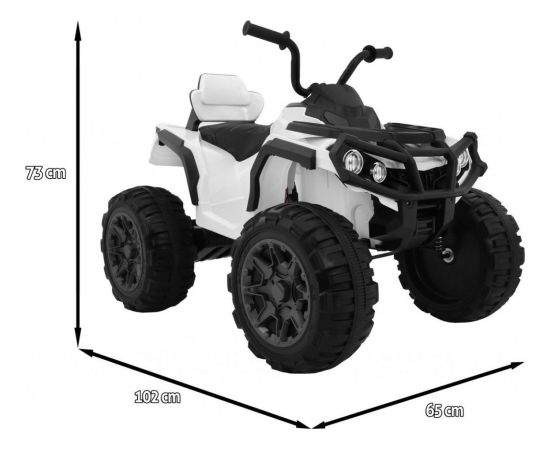 Ramiz Pojazd Quad ATV 2.4G Biały