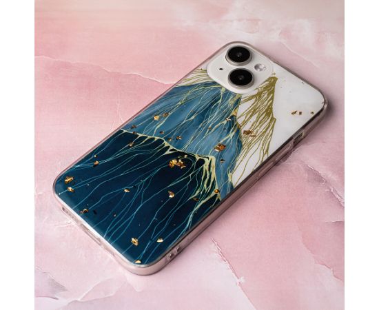 Силиконовый чехол Fusion Gold Glam Mountain для Samsung S928B Galaxy S24 Ultra