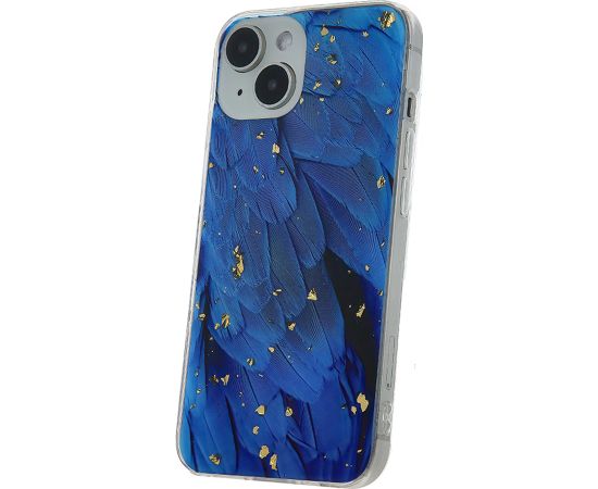 Fusion Gold Glam Blue silikona vāciņš priekš Samsung S928B Galaxy S24 Ultra