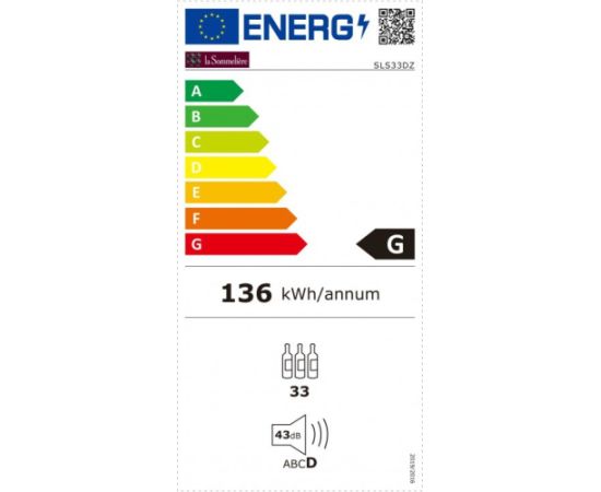 Wine cellar La Sommeliere SLS33DZ
