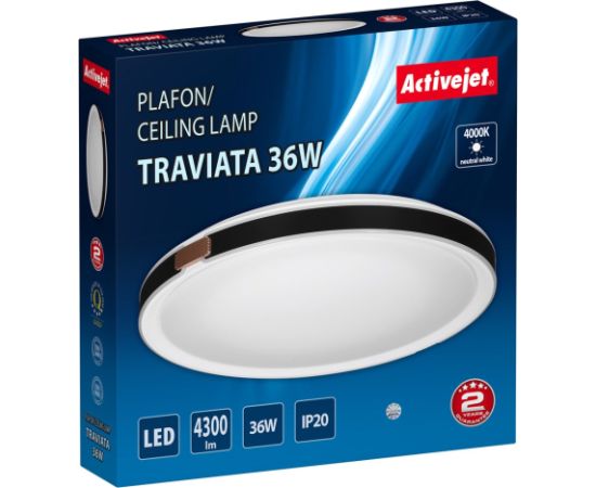 Activejet LED ceiling light AJE-TRAVIATA 36W