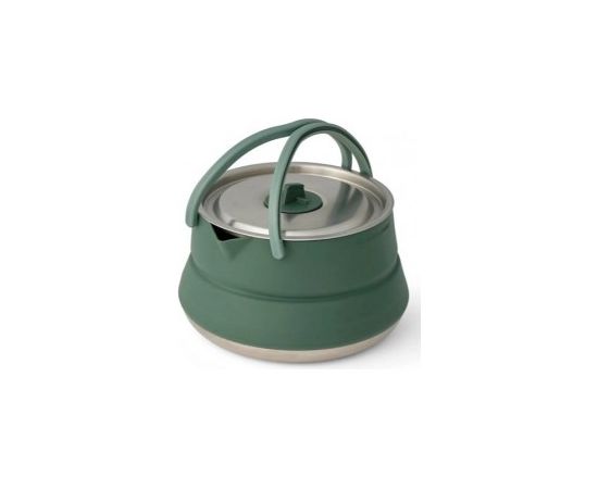 Sea To Summit Salokāma Tējkanna DETOUR Stainless Steel Collapsible Kettle 1,6L  Laurel Wreath Green