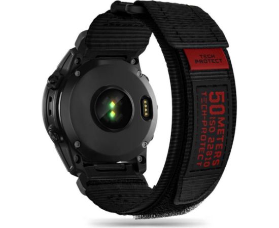 Tech-Protect watch strap Scout Pro Garmin fenix 5X/5X Plus/6X/6X Pro/7X, black
