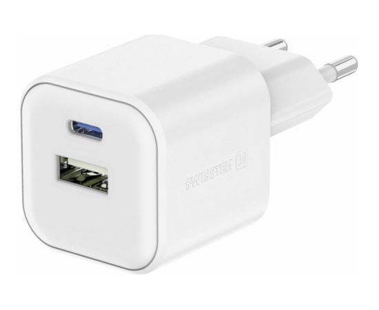 Swissten Зарядное устройство 12W USB-C / USB-A