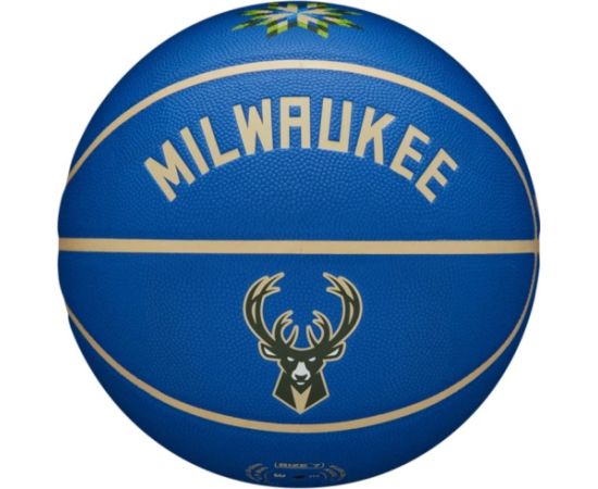 Wilson NBA Team City Collector Milwaukee Bucks Ball WZ4016417ID basketball (7)