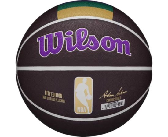 Wilson NBA Team City Collector New Orleans Pelicans Ball WZ4016419ID basketball (7)