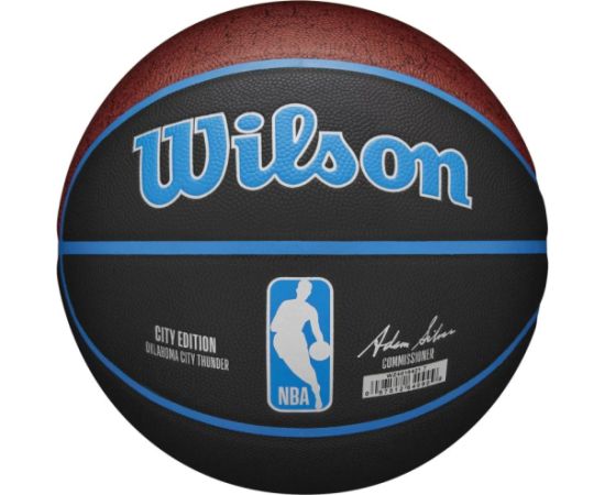 Wilson NBA Team City Collector Oklahoma City Thunder Ball WZ4016421ID basketball (7)