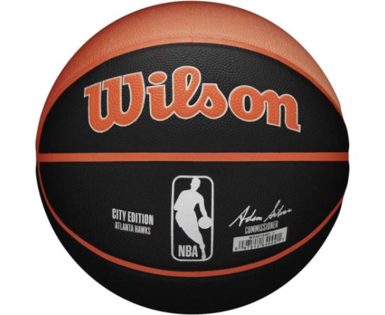 Wilson NBA Team City Collector Atlanta Hawks Ball WZ4016401ID basketball (7)