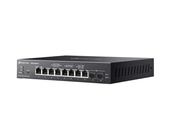 Switch TP-LINK Type L2 Desktop/pedestal 8x2.5GbE 2xSFP+ PoE+ ports 8 160 Watts SG2210XMP-M2