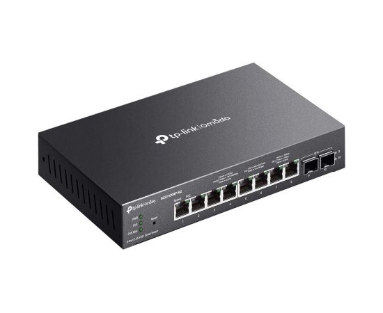 Switch TP-LINK Type L2 Desktop/pedestal 8x2.5GbE 2xSFP+ PoE+ ports 8 160 Watts SG2210XMP-M2