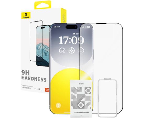 Diamond Tempered Glass Baseus 0.3mm for iPhone 15Pro