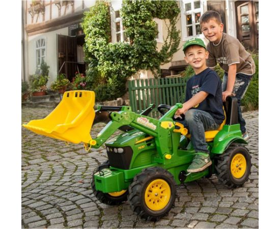 Rolly Toys John Deere pedāļa traktors ar  piepūšamiem riteņi 3-8 gadi