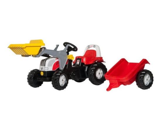 Rolly Toys Rolly Toys Traktor Kid Steyr z Przyczepą Łyżką uniwersalny