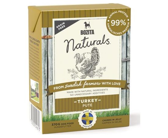 Bozita NATURALS 370g ŻEL INDYK