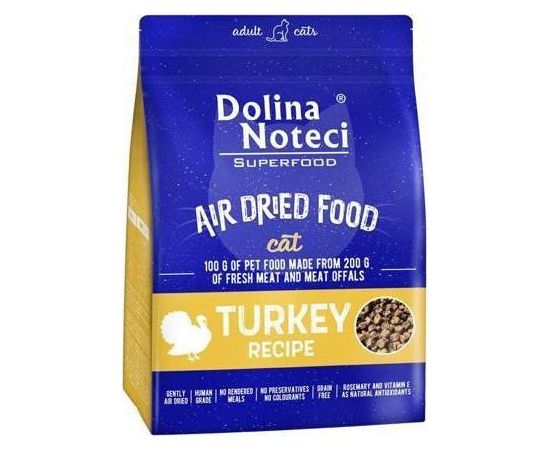 Dolina Noteci DOLINA NOTECI Superfood Danie z indyka- karma suszona dla kota 1kg