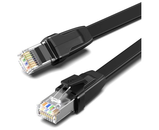 UGREEN NW134 Cat 8 U|FTP Flat Ethernet RJ45 Cable Pure Copper 2m (black)