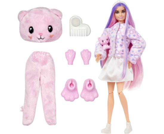 Lalka Barbie Mattel Cutie Reveal Miś Seria Słodkie stylizacje (HKR04)