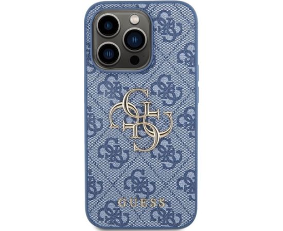 Guess GUHCP15L4GMGBL Aizmugurējais Apvalks priekš Apple iPhone 15 Pro