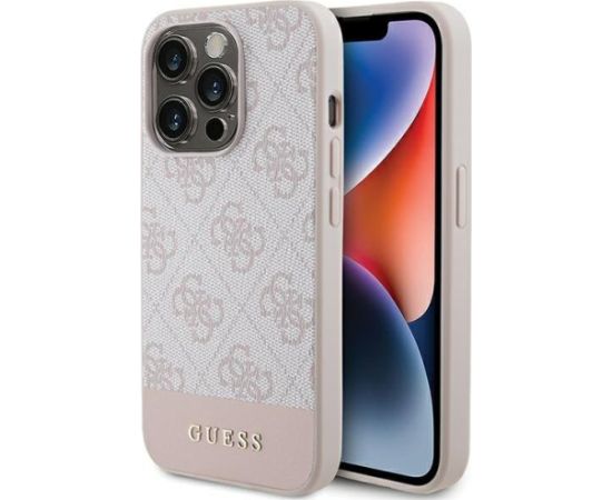 Guess GUHCP15LG4GLPI Чехол для Apple iPhone 15 Pro