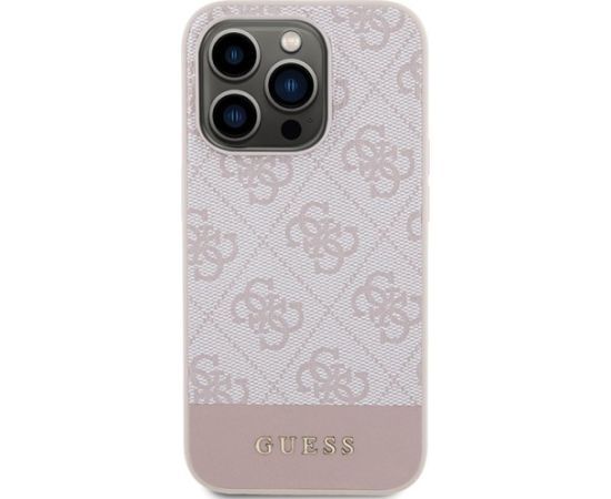 Guess GUHCP15LG4GLPI Aizmugurējais Apvalks priekš Apple iPhone 15 Pro