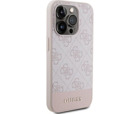 Guess GUHCP15LG4GLPI Aizmugurējais Apvalks priekš Apple iPhone 15 Pro