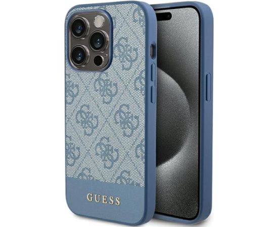 Guess GUHCP15LG4GLBL Aizmugurējais Apvalks priekš Apple iPhone 15 Pro