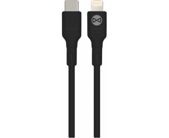 Forever CC-06 USB-C / USB Автомобильное Зарядное Устройство 20W + USB-C - Lightning кабель 27W