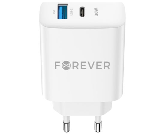 Forever TC-07-30AC USB-C / USB Зарядное Устройство 30W