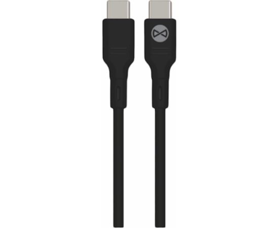 Forever CC-06 USB-C / USB Автомобильное Зарядное Устройство + USB-C - USB-C Кабель