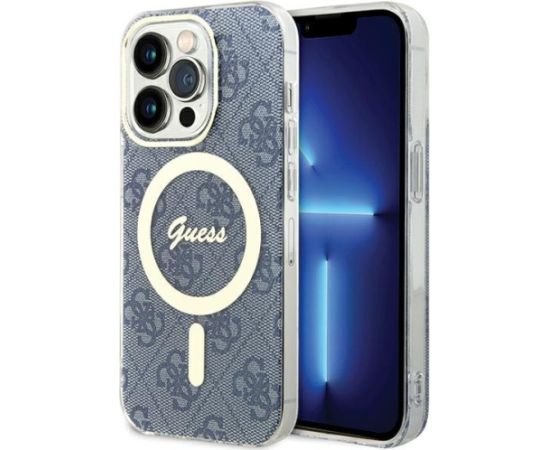 Guess GUHMP15LH4STB Aizmugurējais Apvalks priekš Apple iPhone 15 Pro