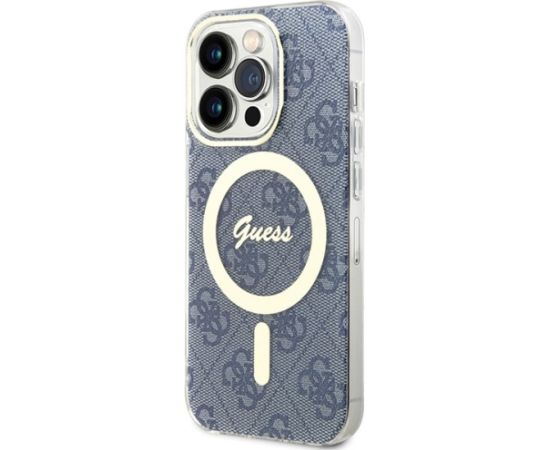 Guess GUHMP15LH4STB Aizmugurējais Apvalks priekš Apple iPhone 15 Pro