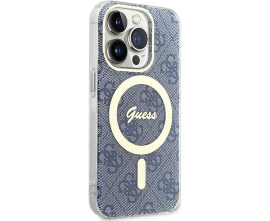 Guess GUHMP15LH4STB Aizmugurējais Apvalks priekš Apple iPhone 15 Pro