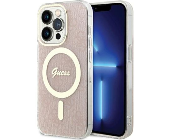 Guess GUHMP15LH4STP Aizmugurējais Apvalks priekš Apple iPhone 15 Pro