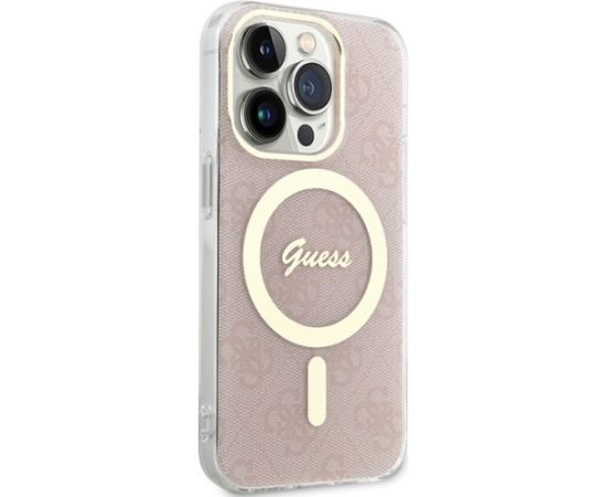 Guess GUHMP15LH4STP Aizmugurējais Apvalks priekš Apple iPhone 15 Pro