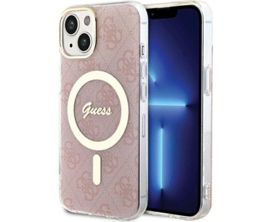 Guess GUHMP15SH4STP Aizmugurējais Apvalks priekš Apple iPhone 15 / 14 / 13