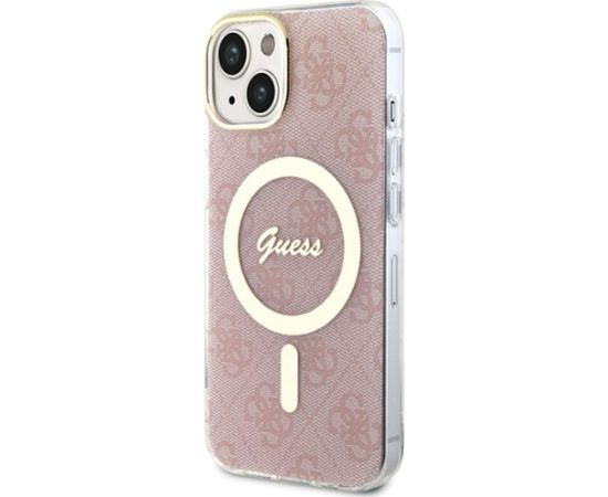 Guess GUHMP15SH4STP Aizmugurējais Apvalks priekš Apple iPhone 15 / 14 / 13