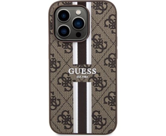 Guess GUHMP15LP4RPSW Aizmugurējais Apvalks priekš Apple iPhone 15 Pro Max