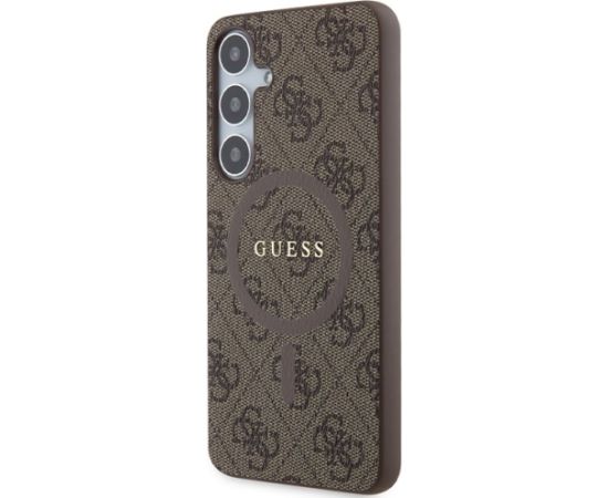 Guess GUHMS24MG4GFRW Aizmugurējais Apvalks priekš Samsung Galaxy S24+