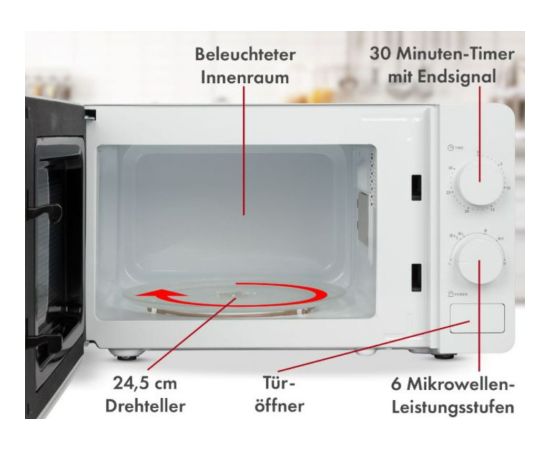 Microwave oven Bomann MW6014CB white