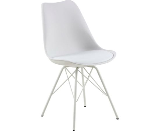 Krēsls ERIS 48.5x54xH85.5cm balts