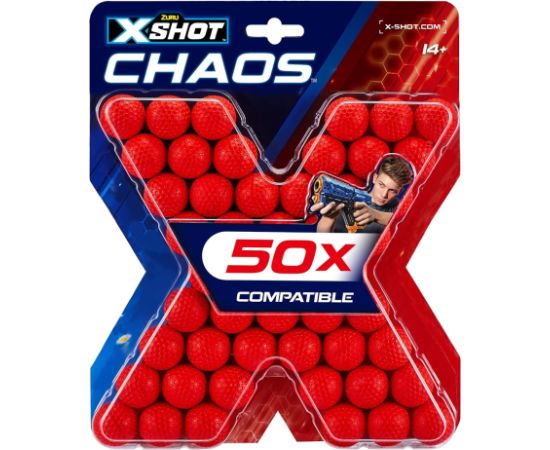 XSHOT dart ball Blaster Chaos 50 pcs., 36327