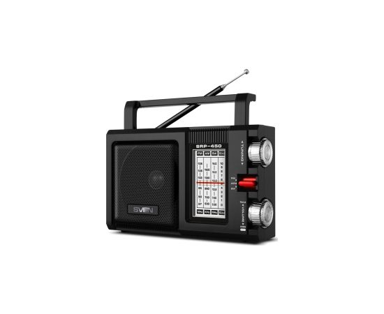 Radio uztvērējs Sven SRP-450 Black