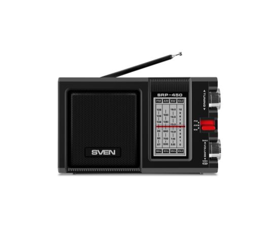 Radio uztvērējs Sven SRP-450 Black