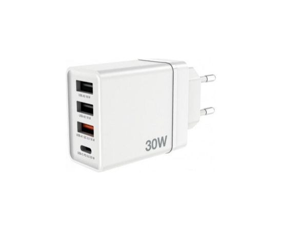 Lādētājs Verbatim Wall Charger 30W White